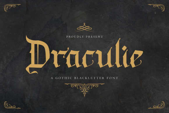 Draculie Font - Featured Image