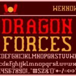 Dragon Forces Font - Featured Image
