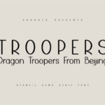 Dragon Troopers Font - Featured Image