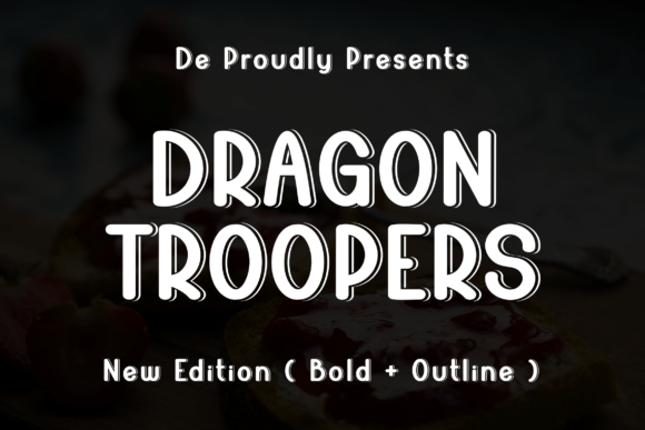 Dragon Troopers Font - Featured Image
