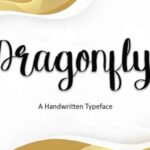 Dragonfly Font - Featured Image