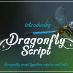Dragonfly Script Font - Featured Image