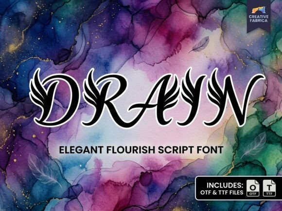 Drain Font - Featured Image
