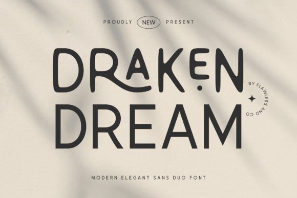 Draken Dream Font - Featured Image