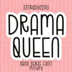 Drama Queen Font - Featured Image