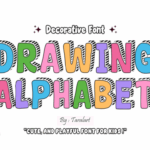 Drawing Alphabet Font - Featured Image