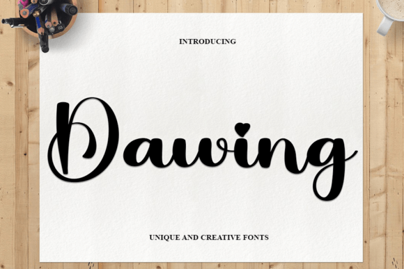 Drawing Font - Featured Image