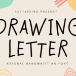 Drawing Letter Font - Featured Image