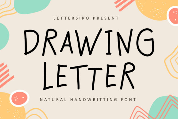 Drawing Letter Font - Featured Image