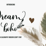 Dream Boho Font - Featured Image