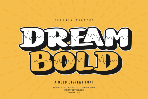Dream Bold Font - Featured Image