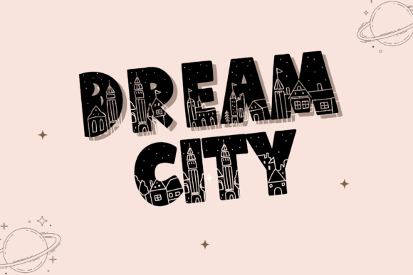 Dream City Font - Featured Image