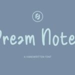 Dream Notes Font - Featured Image
