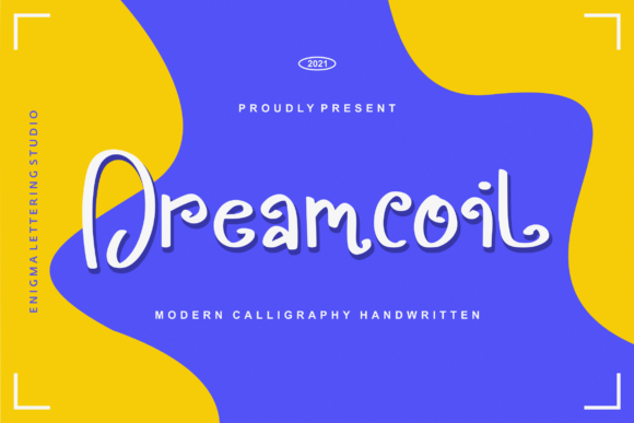 Dreamcoil Font - Featured Image