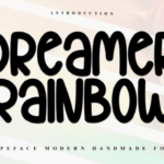 Dreamer Rainbow Font - Featured Image