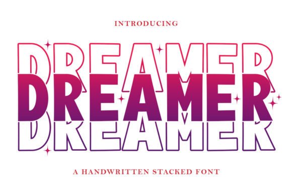 Dreamer Stacked Font - Featured Image
