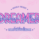 Dreamer Summer of Love Font - Featured Image