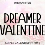 Dreamer Valentine Font - Featured Image