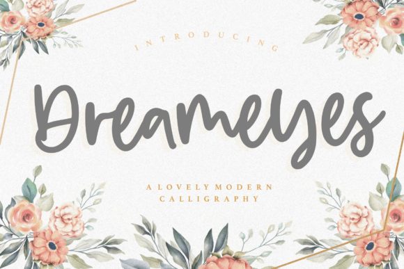 Dreameyes Font - Featured Image