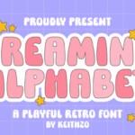 Dreaming Alphabet Font - Featured Image