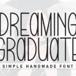 Dreaming Graduate Font - Featured Image