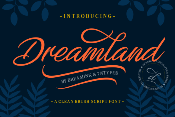 Dreamland Font - Featured Image