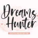 Dreams Hunter Font - Featured Image