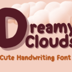 Dreamy Clouds Font - Featured Image