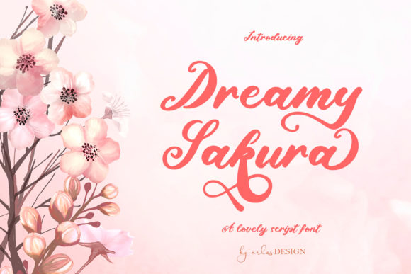 Dreamy Sakura Font - Featured Image