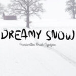 Dreamy Snow Font - Featured Image