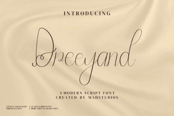 Dreeyand Font - Featured Image