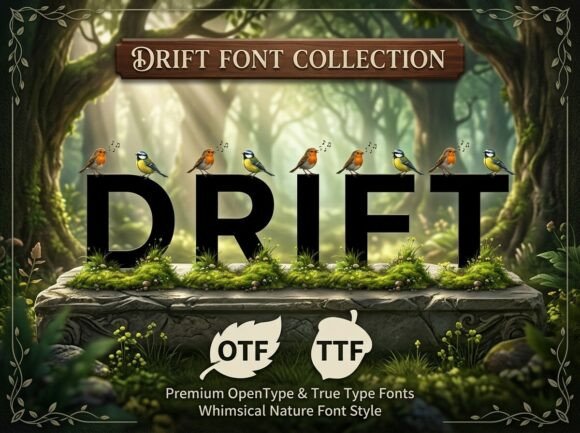 Drift Font - Featured Image