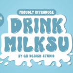 Drink Milksu Font - Featured Image