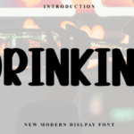 Drinking Font - Featured Image