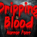Dripping Blood Font - Featured Image