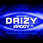 Drizy Wiggy Font - Featured Image