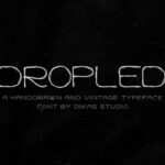 Dropled Font - Featured Image