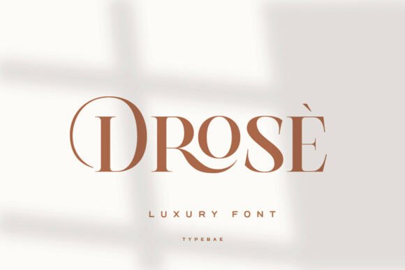 Drose Font - Featured Image