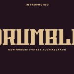 Drumble Font - Featured Image