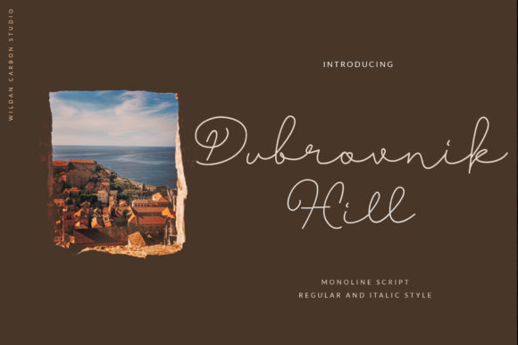 Dubrovnik Hill Font - Featured Image