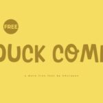Duck Come Font - Featured Image