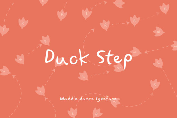 Duck Step Font - Featured Image