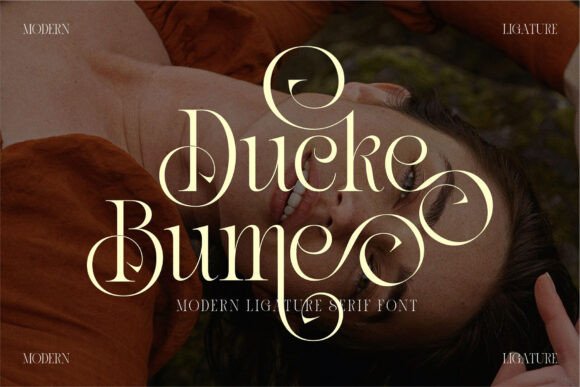 Ducke Bume Font - Featured Image