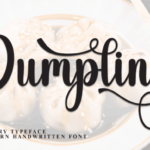 Dumpling Font - Featured Image