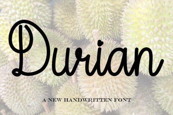 Durian Font - Featured Image