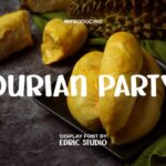 Durian Party Font - Featured Image