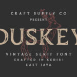 Duskey Font - Featured Image