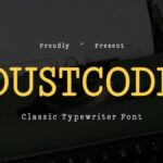 Dustcode Font - Featured Image