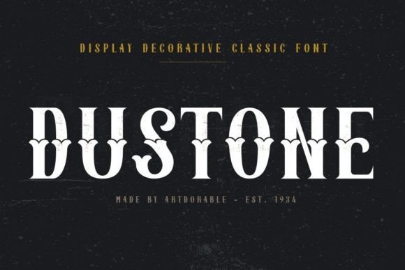 Dustone Font - Featured Image