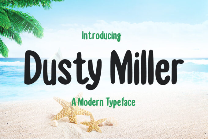 Dusty Miller Font - Featured Image